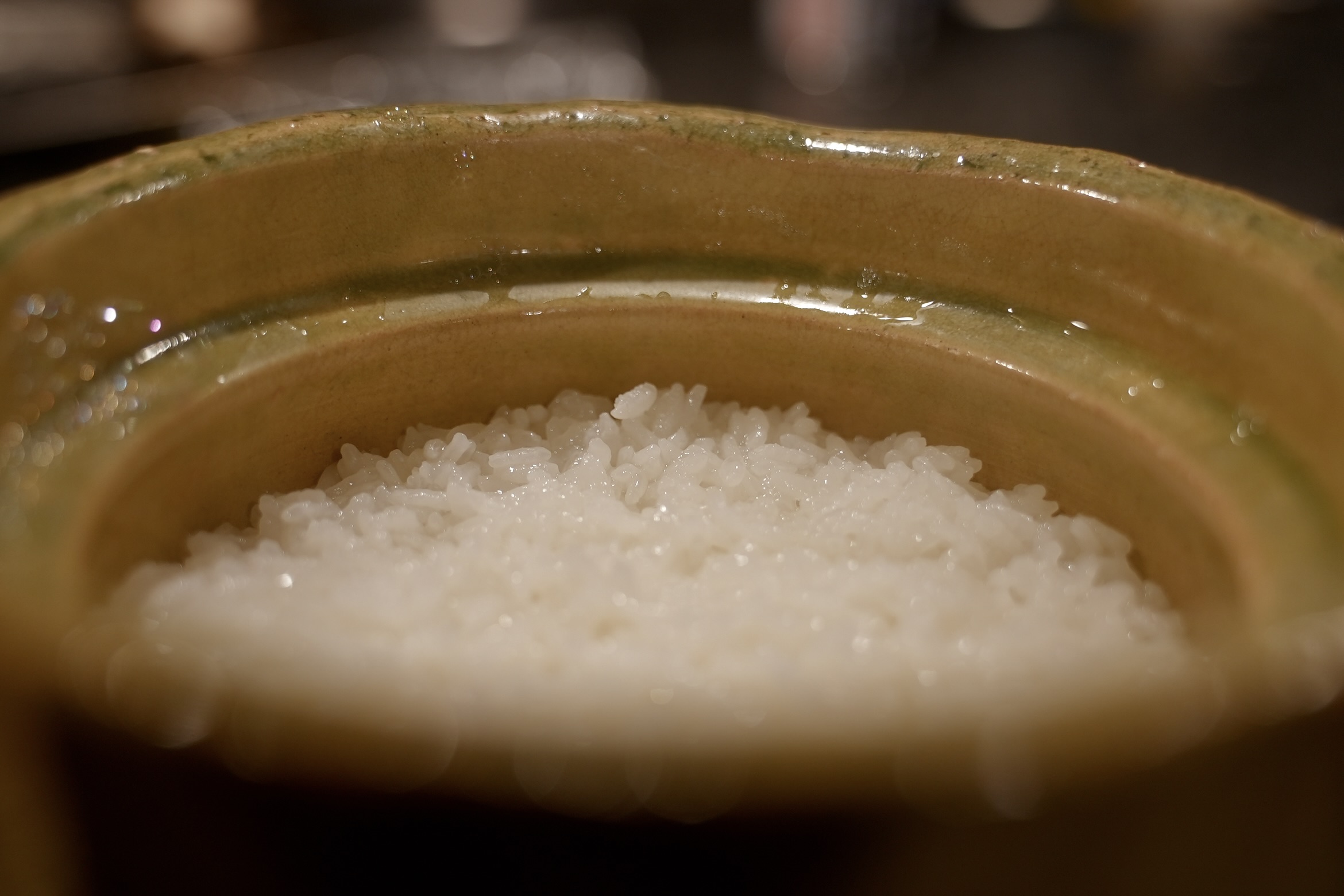 朝食の土鍋ご飯