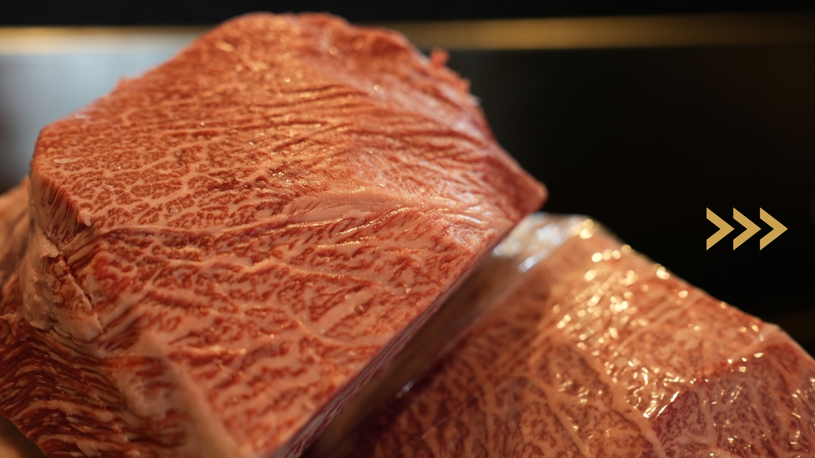 豊後牛の美しい霜降り