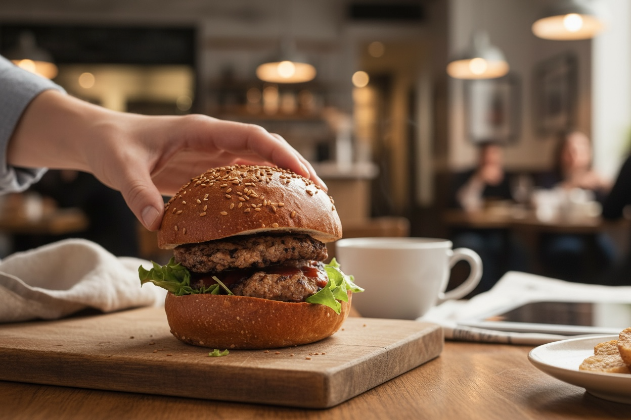 予約制バーガー