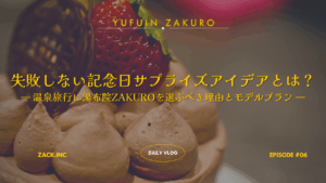 サプライズ記念日